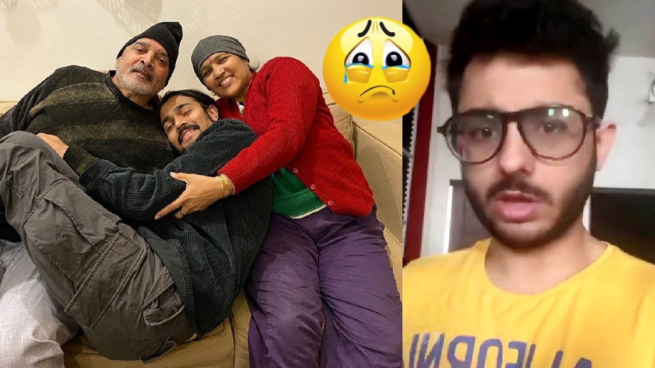 Carryminati Reaction On Bhuvan Bam Parents Passed Away Ki Vines Mom Dad News Youtube