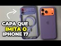 COMPREI A CAPA QUE IMITA O IPHONE 17