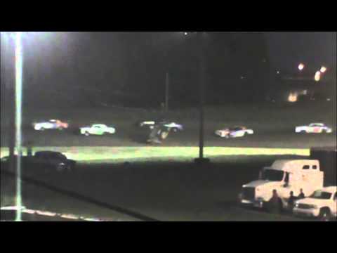 Randy Harlow's Rollover at Sioux Speedway