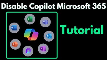 How to Disable Copilot in Microsoft 365 (Word, Excel, PowerPoint & Others)