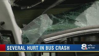 Several people injured following PSTA bus crash in St. Pete