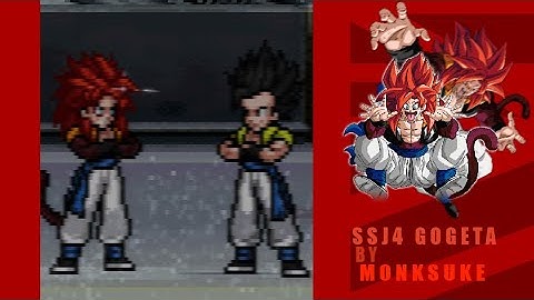 SSF2 MODS | SSJ4 Gogeta | By Monksuke | Showcase