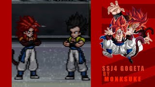 SSF2 MODS | SSJ4 Gogeta | By Monksuke | Showcase