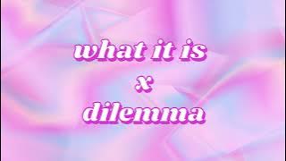 What it is x Dilemma