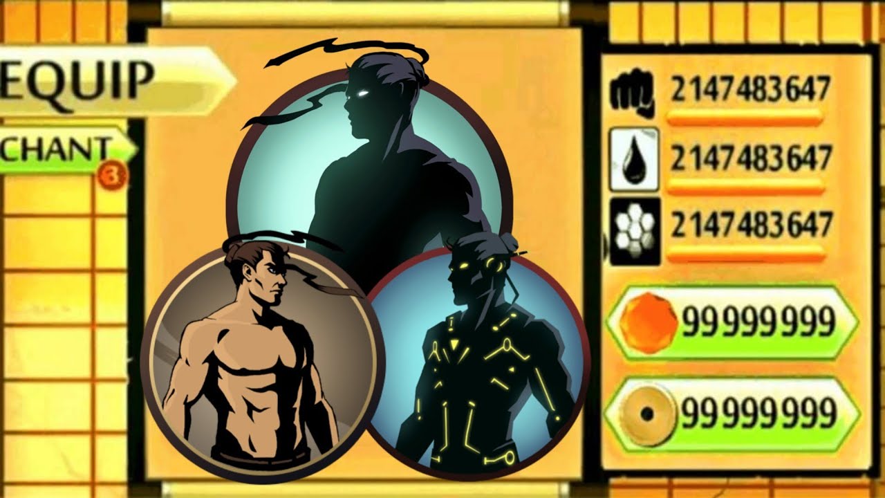 Shadow Fight 2 All 3 Shadow Forms in One Fight vs Gates of Shadows ...