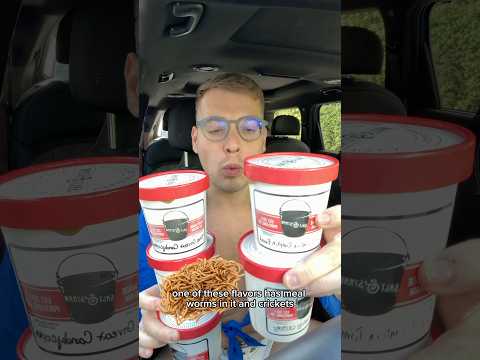 Craziest Halloween Ice Cream Flavors! Bugs in my ice cream 🫣