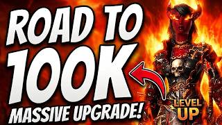 ROAD TO 100K! ⚔️ Massive Warlock Item Level Upgrade | Neverwinter