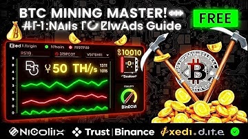 BTC Mining Master 2025: Free Software Guide | NiceHash, Trust Wallet, Binance | Elite Mining Method