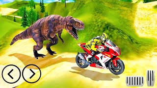 Offroad Dino Escape Heavy Bike Racing- Best Android IOS Gameplay screenshot 5