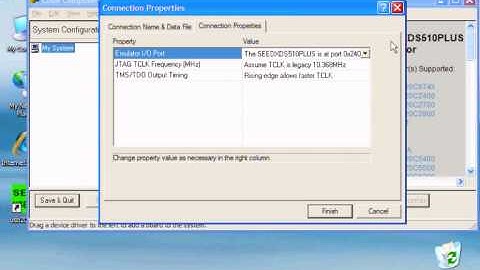 XDS510 From www.XDS510.com - Setup and use with Code Composer - on sceen only