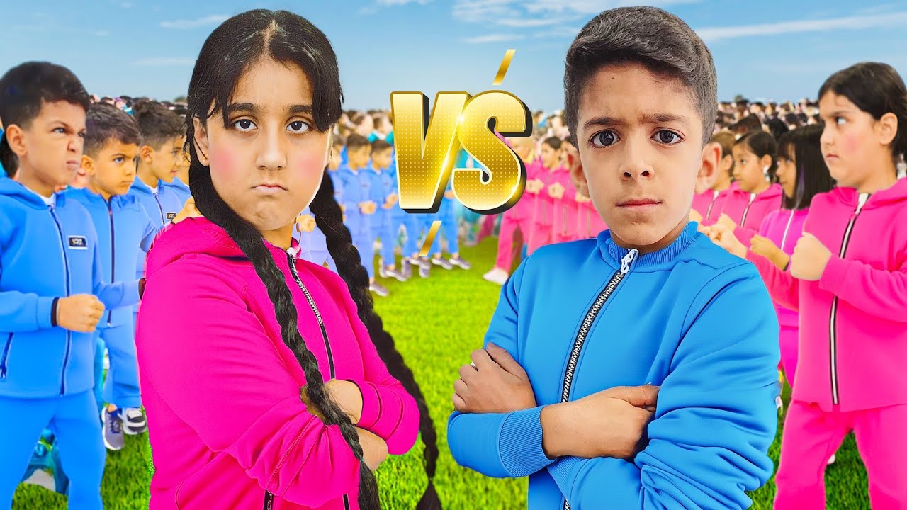 البنات ضد الأولاد أقوى تحدي بين هيلين وهيفي ويزن وزين ردة فعل الخاسر صدمتنا!!!!