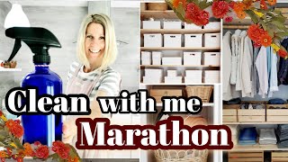 ALL DAY CLEAN WITH ME MARATHON Three whole days of cleaning!