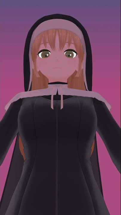 [mmd] Nijisanji Sister Cleaire Happiness Stamp にじさんじ シスター・クレア 幸せスタンプ 1080p