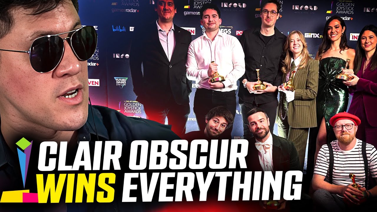 Clair Obscur: Expedition 33 WINS EVERYTHING at the Golden Joystick Awards 2025