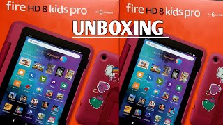 FIRE HD 8 KIDS PRO TABLET UNBOXING#firehd8