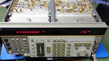 HP 8662A pt 3 fault manifestation and surmise