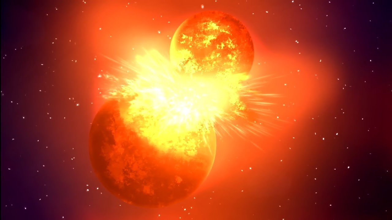 The collision of Proto and Theia/Solarballs clip/