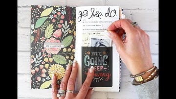 Cocoa Daisy January Simple Dori Memory Keeping Booklet