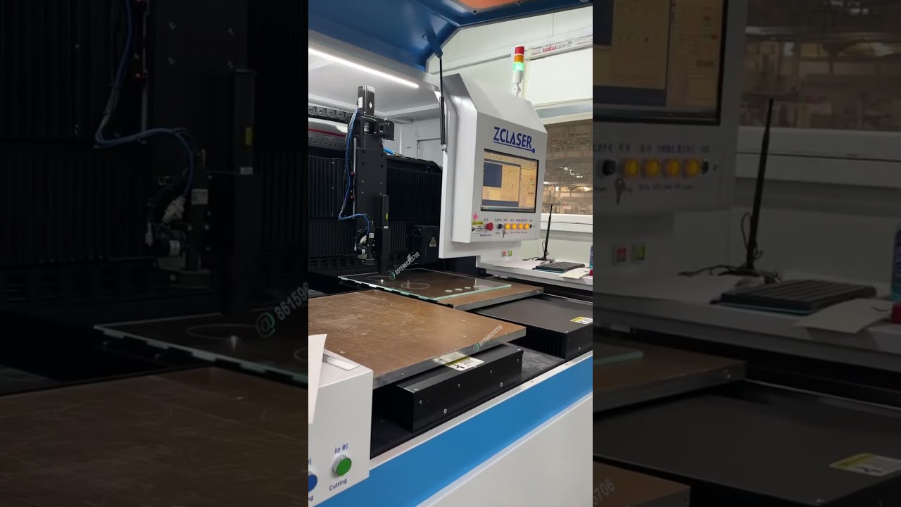 Gas Stove Laser Cutting Machine Using Site 