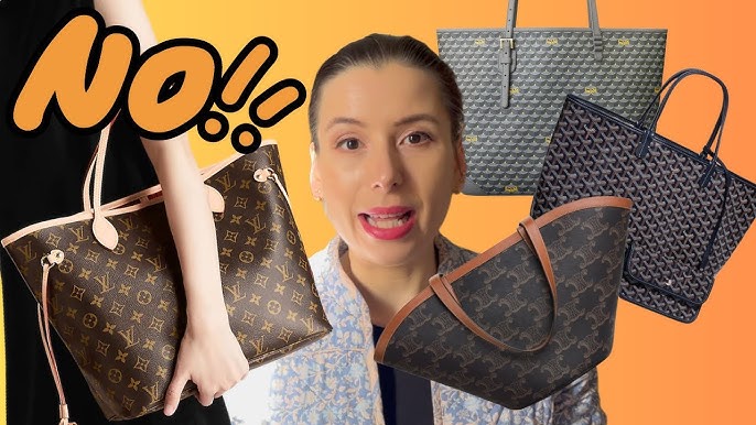 COACH FIELD TOTE vs LOUIS VUITTON NEVERFULL : The Similarities