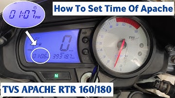 TVS Apache Time Set : 160/180 | How To Set Time Of TVS Apache RTR