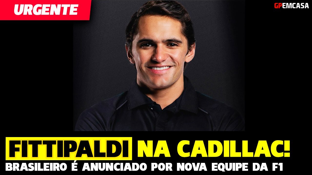 🚨Urgente: Cadillac Anuncia Brasileiro Pietro Fittipaldi Como Piloto De Testes | Fórmula 1 | Gpemcasa