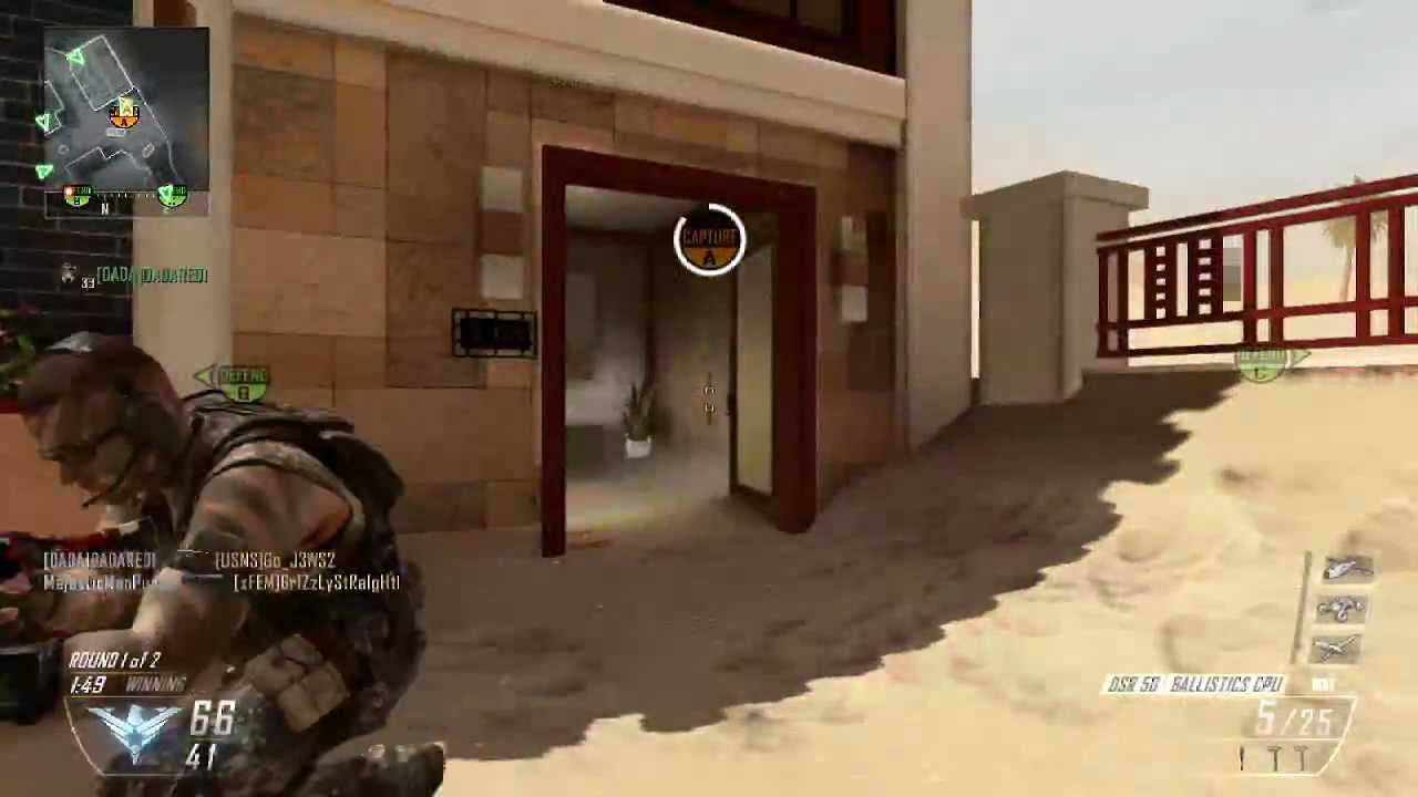 1st Black Ops 2 Video (DSR with Ballistic CPU)