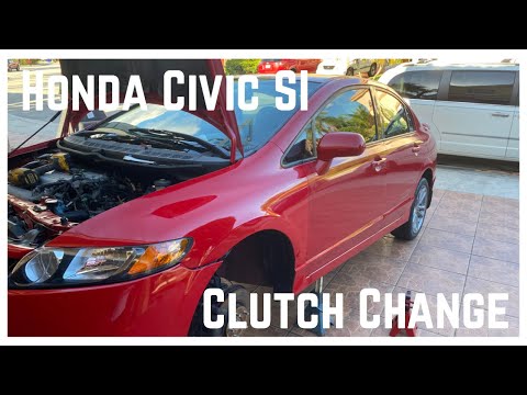 8TH GEN CIVIC SI CLUTCH REPLACEMENT !