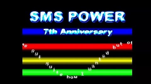 Sega Master System - SMS Power 7 by Heliophobe
