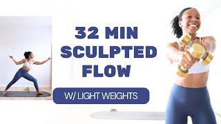 32 Min Sculpted Flow W/ Lightweights