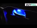 BUYFULL トヨタ 新型RAV4 XA50系 インナードアハンドル ledイルミネーション ブルー点灯 雰囲気 ドレスアップ カスタムパーツ インテリアパネル