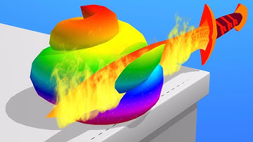 ASMR Slicing 🔵🟡🔴MAX LEVELS All Levels Gameplay Walkthrough Android, iOS BIG UPDATE!!!