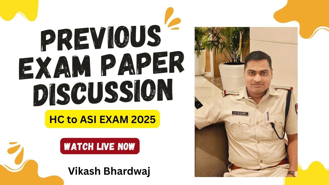 HC to ASI EXAM Previous Paper Discussion You Need To See