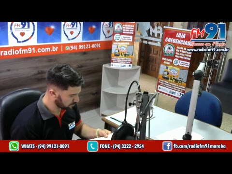 Rádio FM 91 Marabá 90,9mhz | Ao vivo | www.radiofm91.com.br