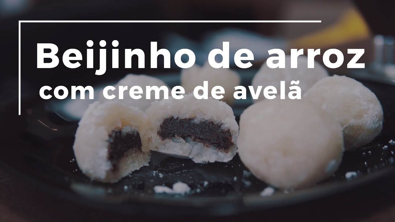 BEIJINHO VEGANO RECHEADO COM CREME DE AVELÃ VEGGUI
