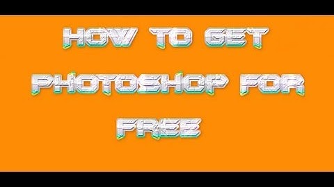How to Get PhotoShop CS5 For Free(Voice tutorial) 2013