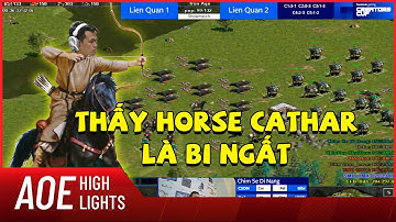 Horse Cathar trong tay Chim Sẻ Đi Nắng cơn ác mông của BIBI | AOE Highlight