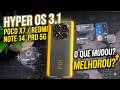 HYPEROS 3.1 no POCO X7 e REDMI NOTE 14 PRO: O Que Mudou? Vale a Pena Atualizar?