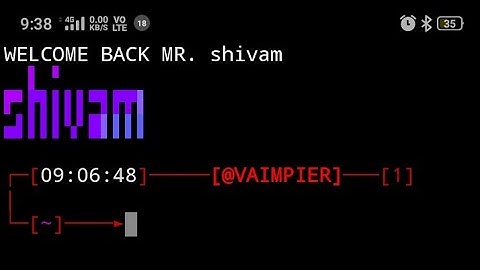 parrot os shell add in termux | 2020