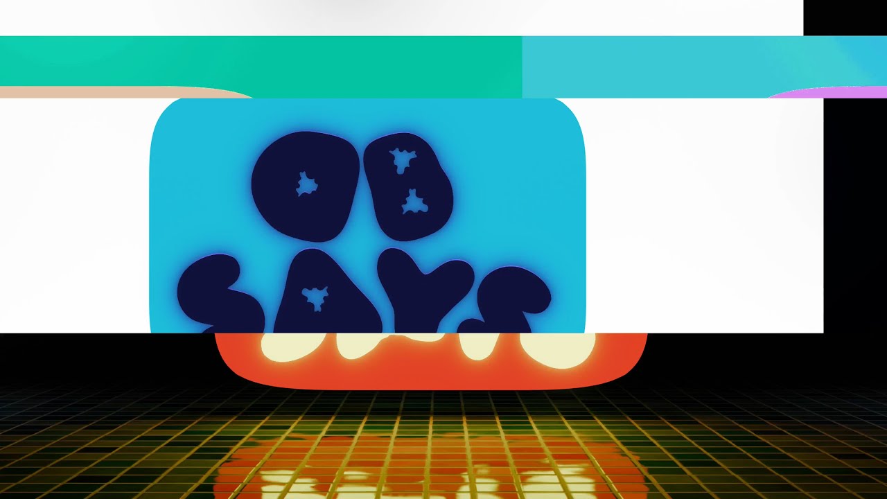 Logo glitch experiment - YouTube
