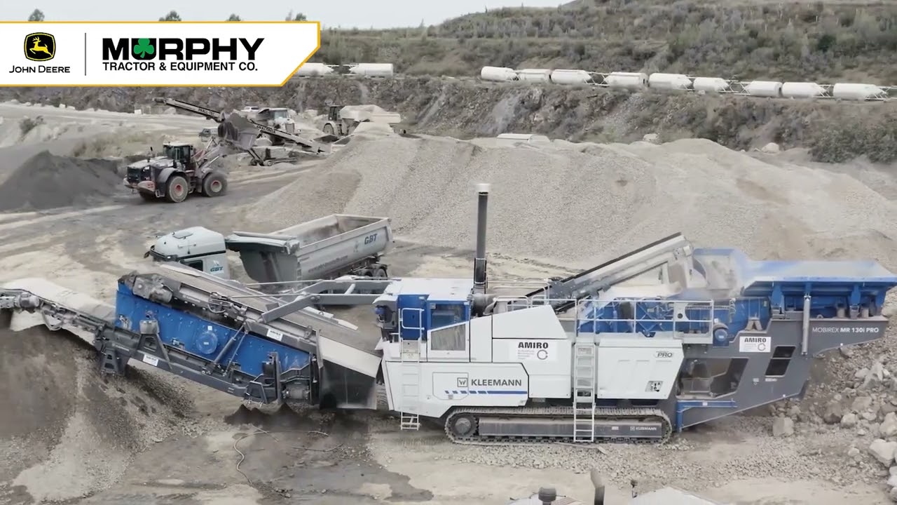 The World's First MOBIREX MR 130i PRO Impact Crusher - YouTube