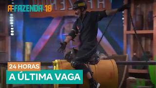 Mayk wins the last spot in the Fire Challenge | A Fazenda 18