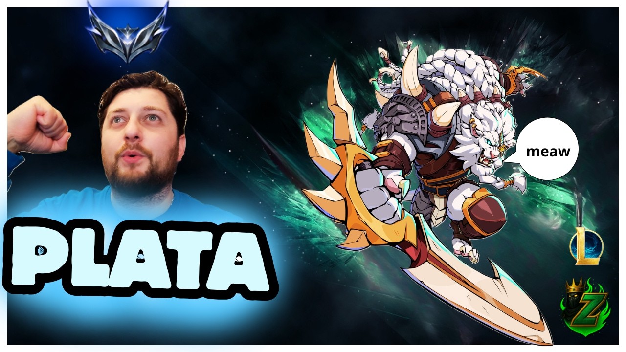 ¿Podremos mantener el NIVEL en PLATA? RENGAR Jungla | De Hierro a Diamante