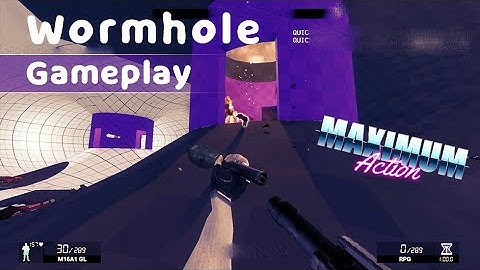 Wormhole gameplay (Maximum Action custom map)