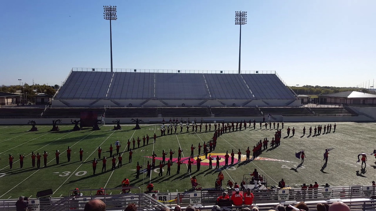 UIL Area B 4A Marching Band Competition YouTube