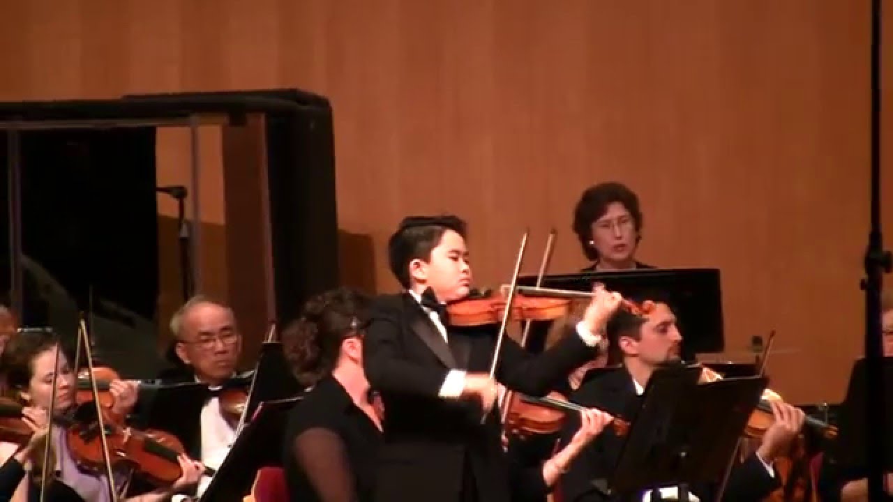 Patrick Pan - Symphonie Espagnole, Op 21 by Edouard Lalo - YouTube