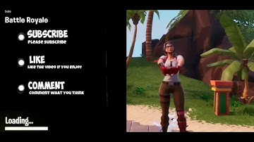 Fortnite Loading  screen intro