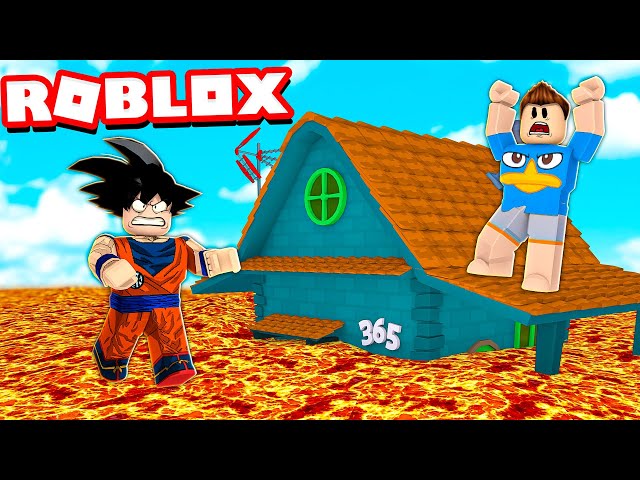 DESAFIO O CHÃO É LAVA COM CABELO BLINDADO NO ROBLOX!! (The Floor Is Lava  Escape) 