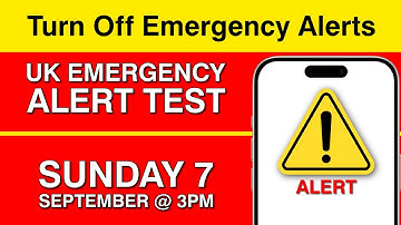 How to Turn Off UK Emergency Alerts on iPhone Using VoiceOver
