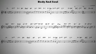 Body and Soul- Play along - Bb Instruments